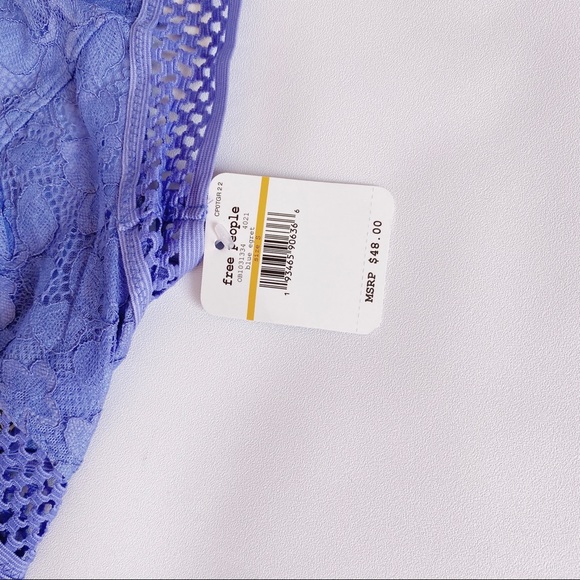 Free People | Sitting Pretty Brami Periwinkle Blue - Picture 5 of 9